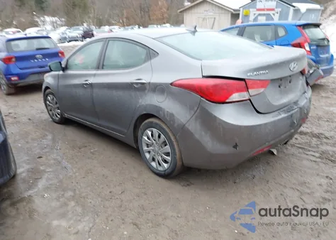 2012 Hyundai Elantra Gls (Ulsan Plant) z USA, uszkodzony, nr VIN KMHDH4AE2CU456053